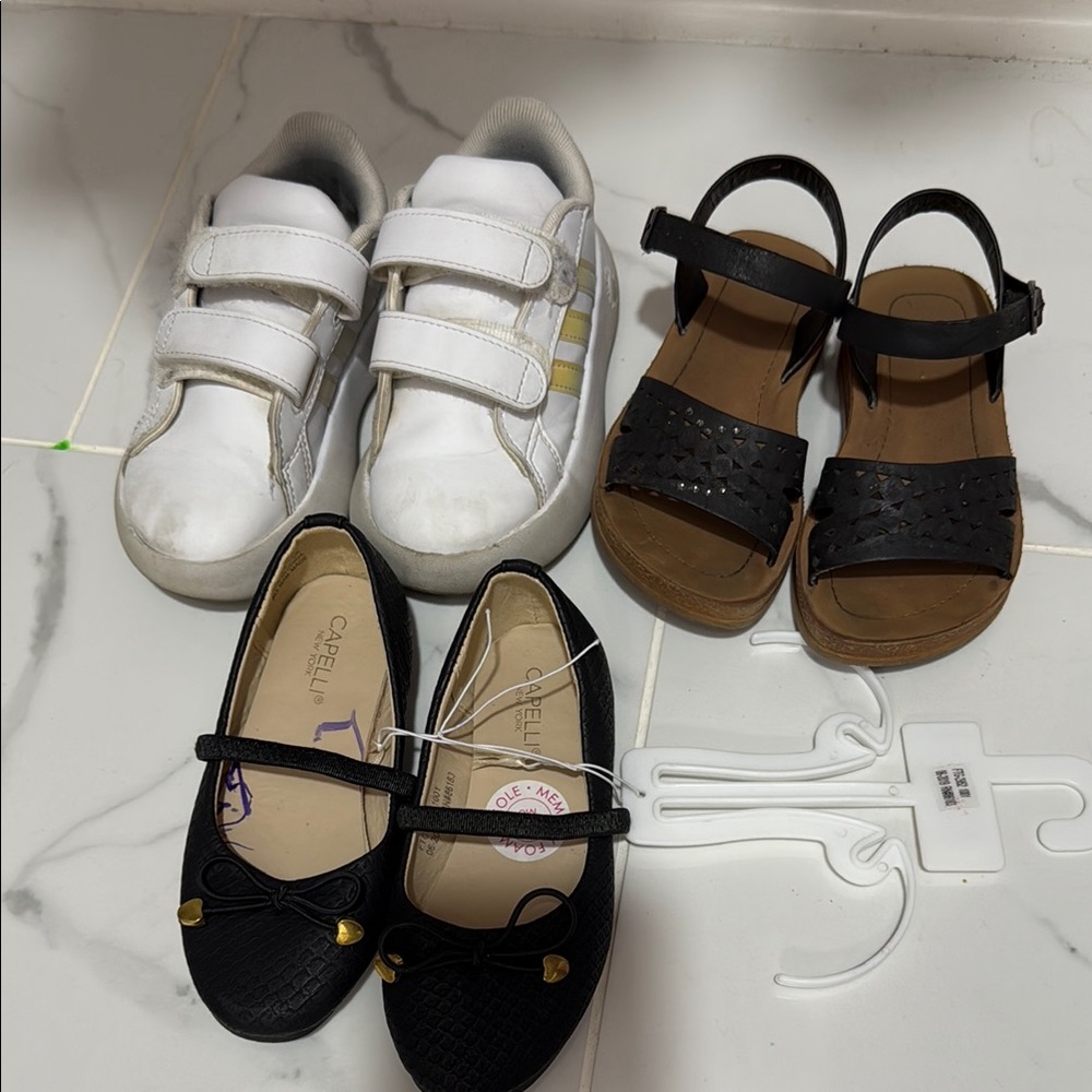 Chic Black Ballet Flats for Kids